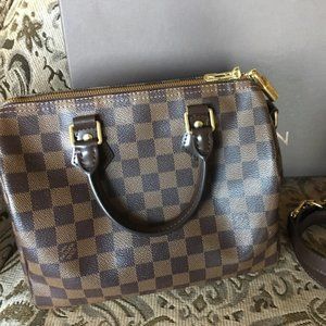 Speedy Bandouliere 25 Damier